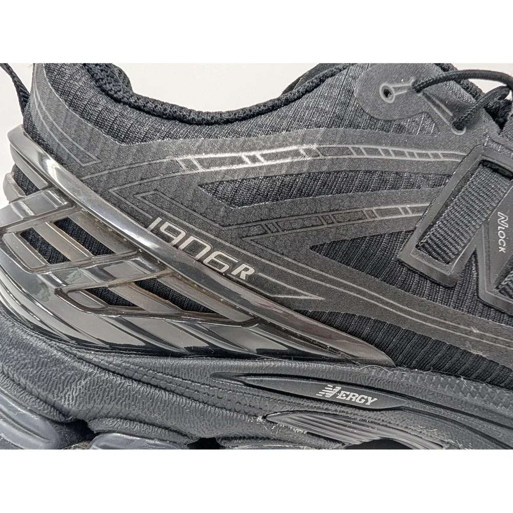 New Balance 1906R Shoes Mens Size 8.5 Black Mesh Running Sneakers U1906RNB
